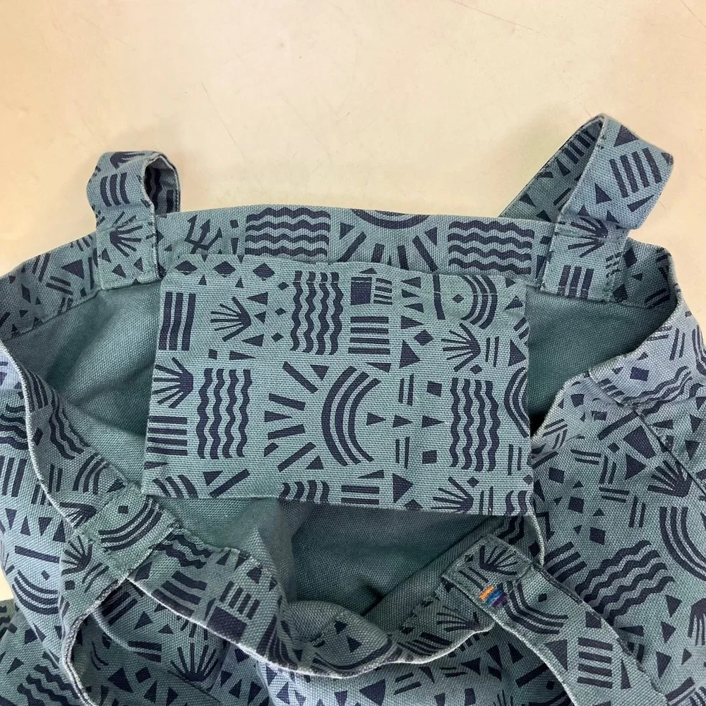 Patagonia‎ Protected Peaks 59280 Tribal Organic Cotton Canvas Market Tote Bag